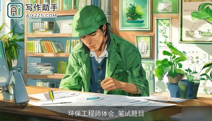 环保工程师体会_笔试题目