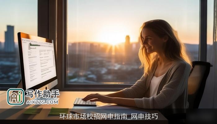 环球市场校招网申指南_网申技巧