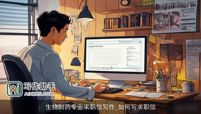 生物制药专业求职信写作_如何写求职信