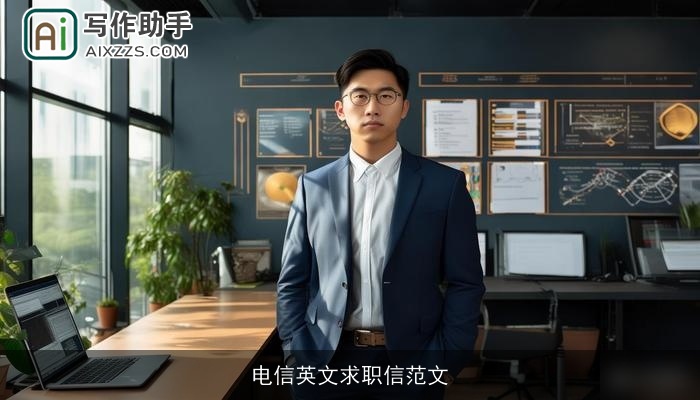 电信英文求职信范文