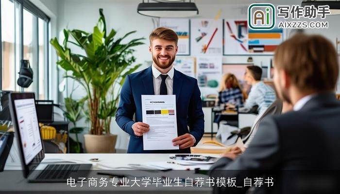 电子商务专业大学毕业生自荐书模板_自荐书