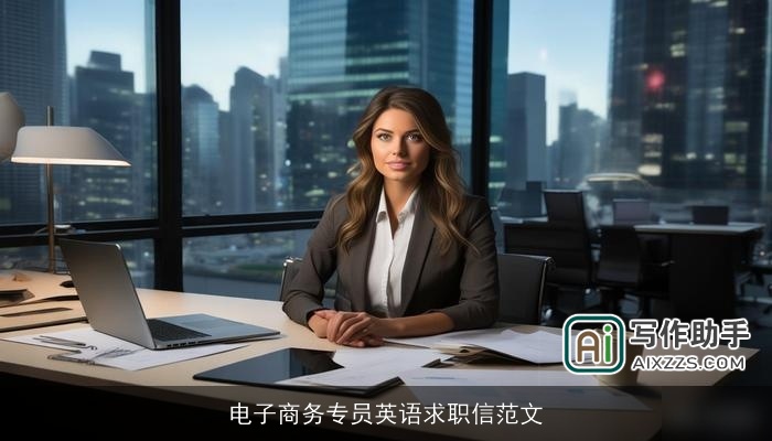电子商务专员英语求职信范文