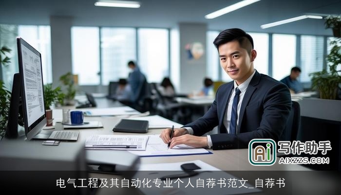 电气工程及其自动化专业个人自荐书范文_自荐书