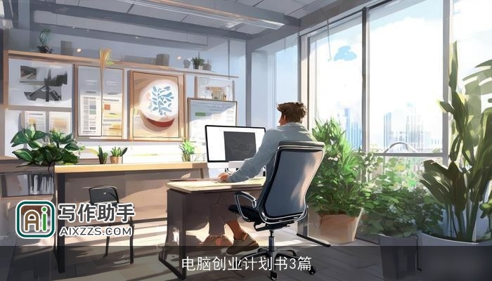 电脑创业计划书3篇