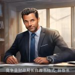 竞争县财政局长自荐书格式_自荐书