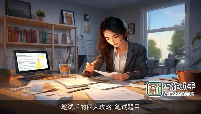 笔试后的四大攻略_笔试题目