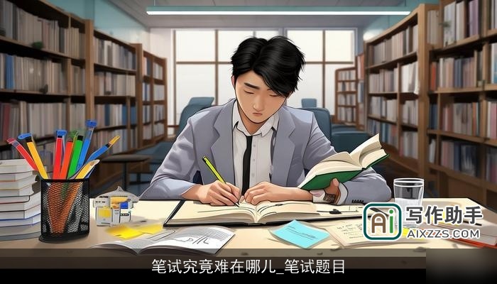 笔试究竟难在哪儿_笔试题目