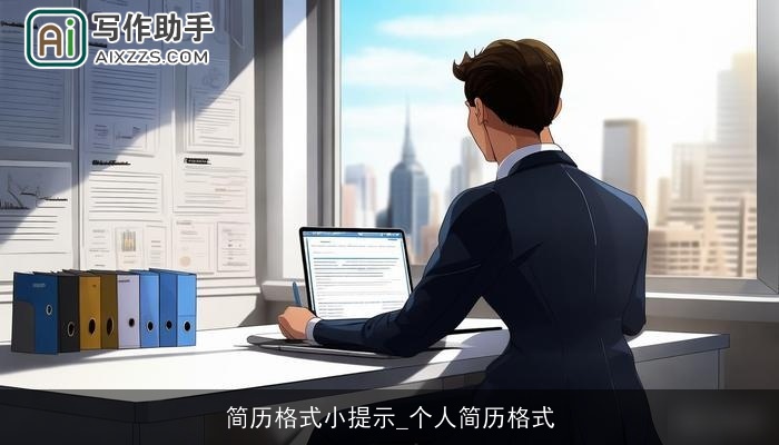 简历格式小提示_个人简历格式