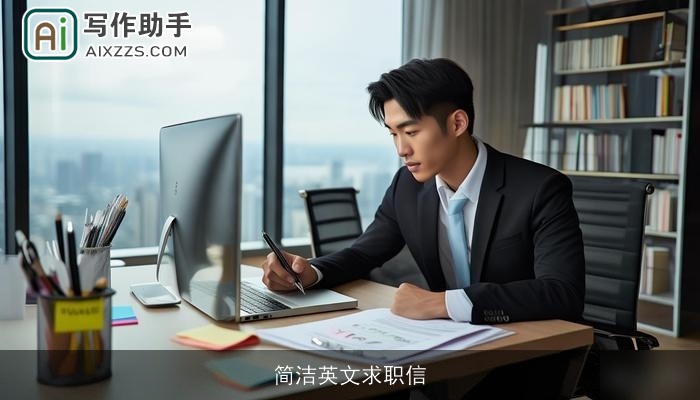 简洁英文求职信