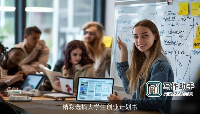 精彩选摘大学生创业计划书