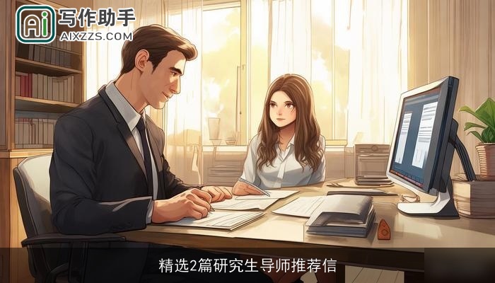 精选2篇研究生导师推荐信