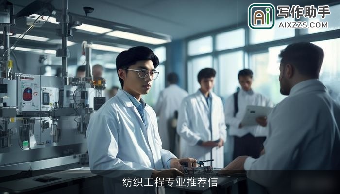 纺织工程专业推荐信