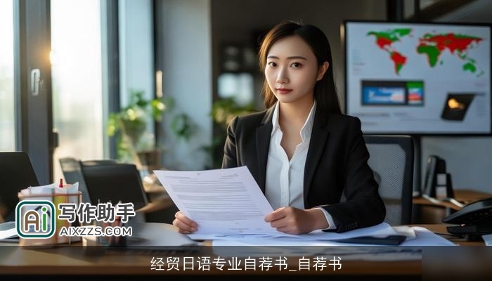 经贸日语专业自荐书_自荐书
