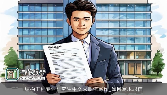 结构工程专业研究生中文求职信写作_如何写求职信