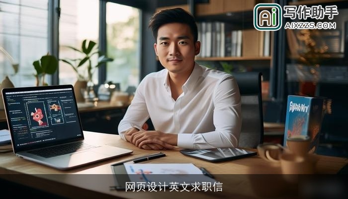 网页设计英文求职信