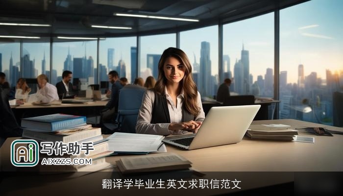 翻译学毕业生英文求职信范文