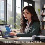 翻译类工作自我推荐的模板_自荐书