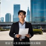 职业个人生涯规划目标范文模板