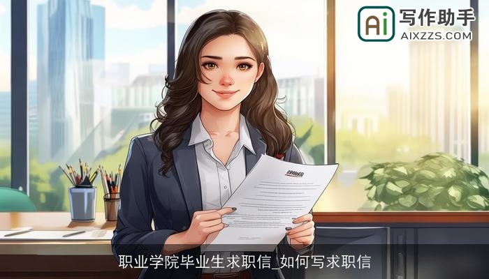 职业学院毕业生求职信_如何写求职信