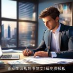 职业生涯规划书范文3篇免费模板