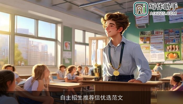 自主招生推荐信优选范文