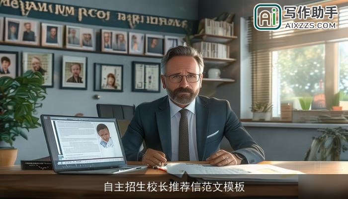 自主招生校长推荐信范文模板