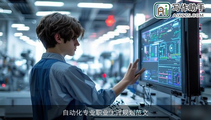 自动化专业职业生涯规划范文