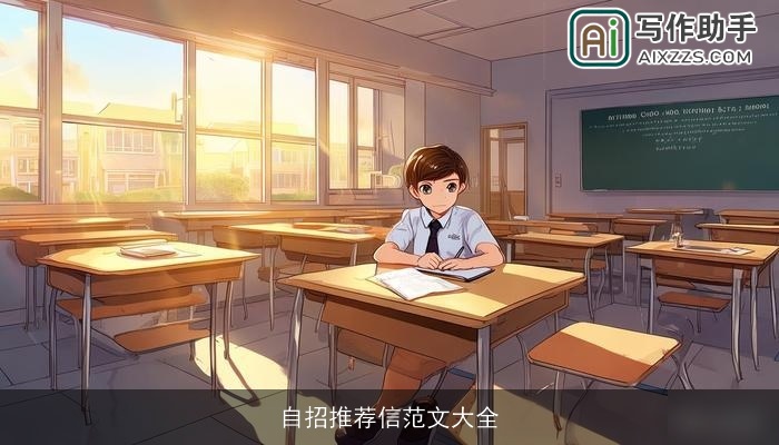 自招推荐信范文大全