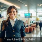 航空专业自荐书范文_自荐书
