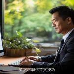 英文求职信范文技巧