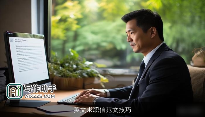 英文求职信范文技巧