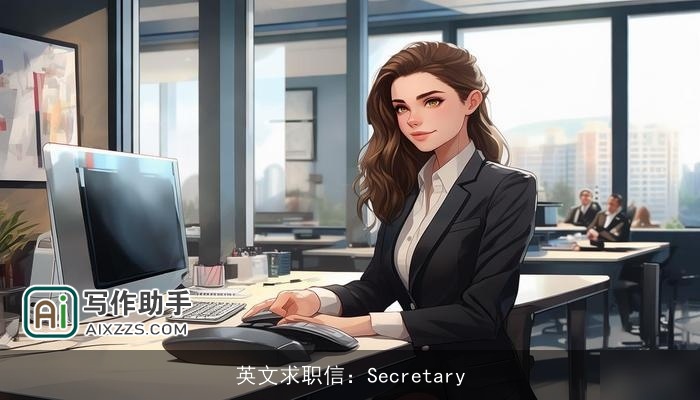 英文求职信：Secretary