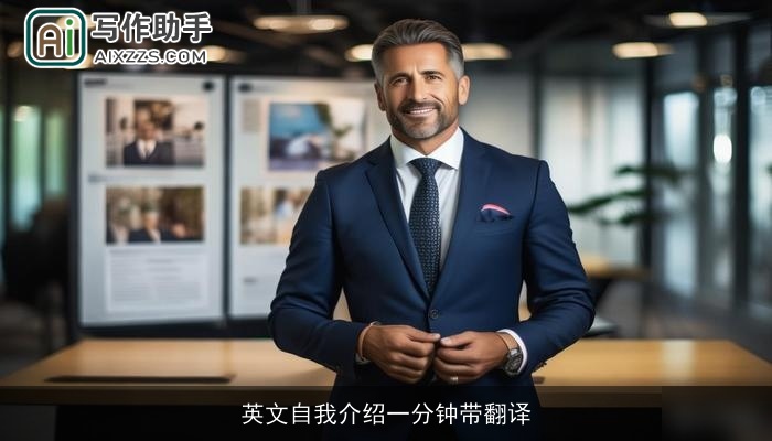 英文自我介绍一分钟带翻译