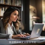 英语教师英文求职信范文