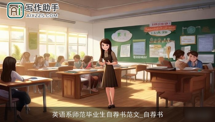 英语系师范毕业生自荐书范文_自荐书