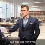 英语自我推荐信范文3篇