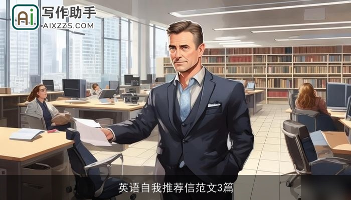英语自我推荐信范文3篇