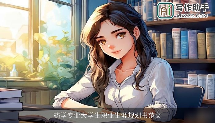 药学专业大学生职业生涯规划书范文