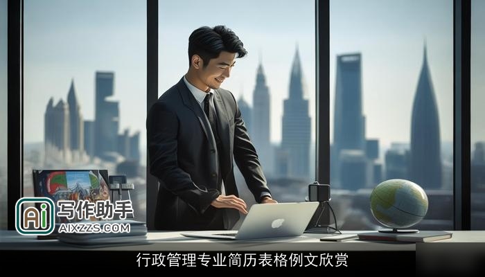 行政管理专业简历表格例文欣赏