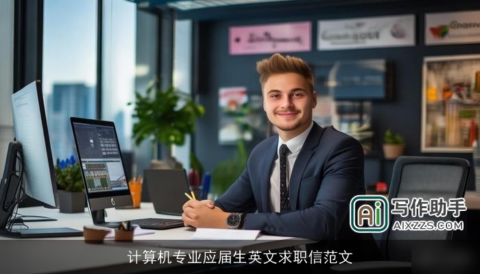 计算机专业应届生英文求职信范文