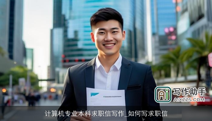 计算机专业本科求职信写作_如何写求职信