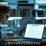 计算机专业职业生涯规划书范文