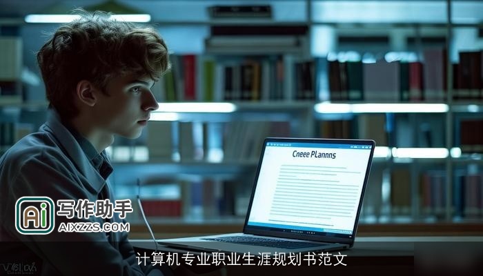 计算机专业职业生涯规划书范文
