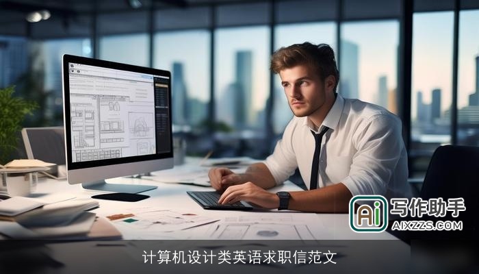 计算机设计类英语求职信范文