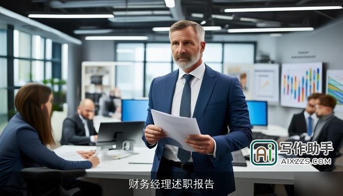 财务经理述职报告