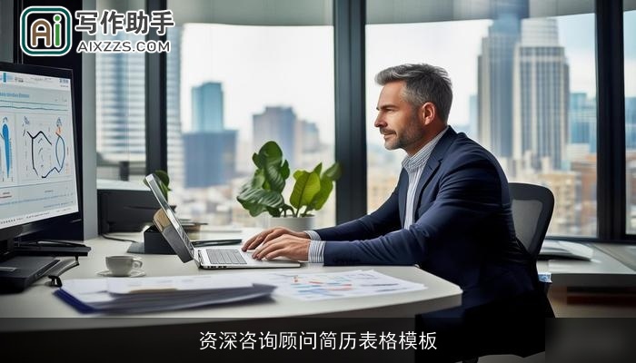 资深咨询顾问简历表格模板