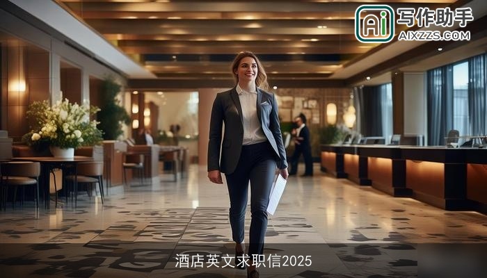 酒店英文求职信2025