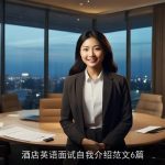 酒店英语面试自我介绍范文6篇