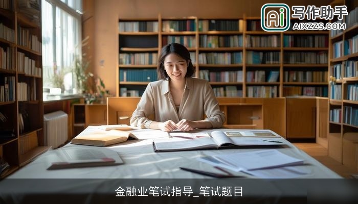金融业笔试指导_笔试题目