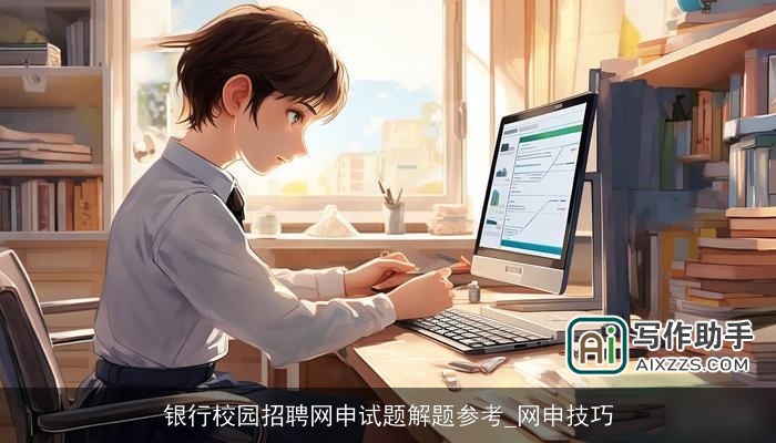 银行校园招聘网申试题解题参考_网申技巧